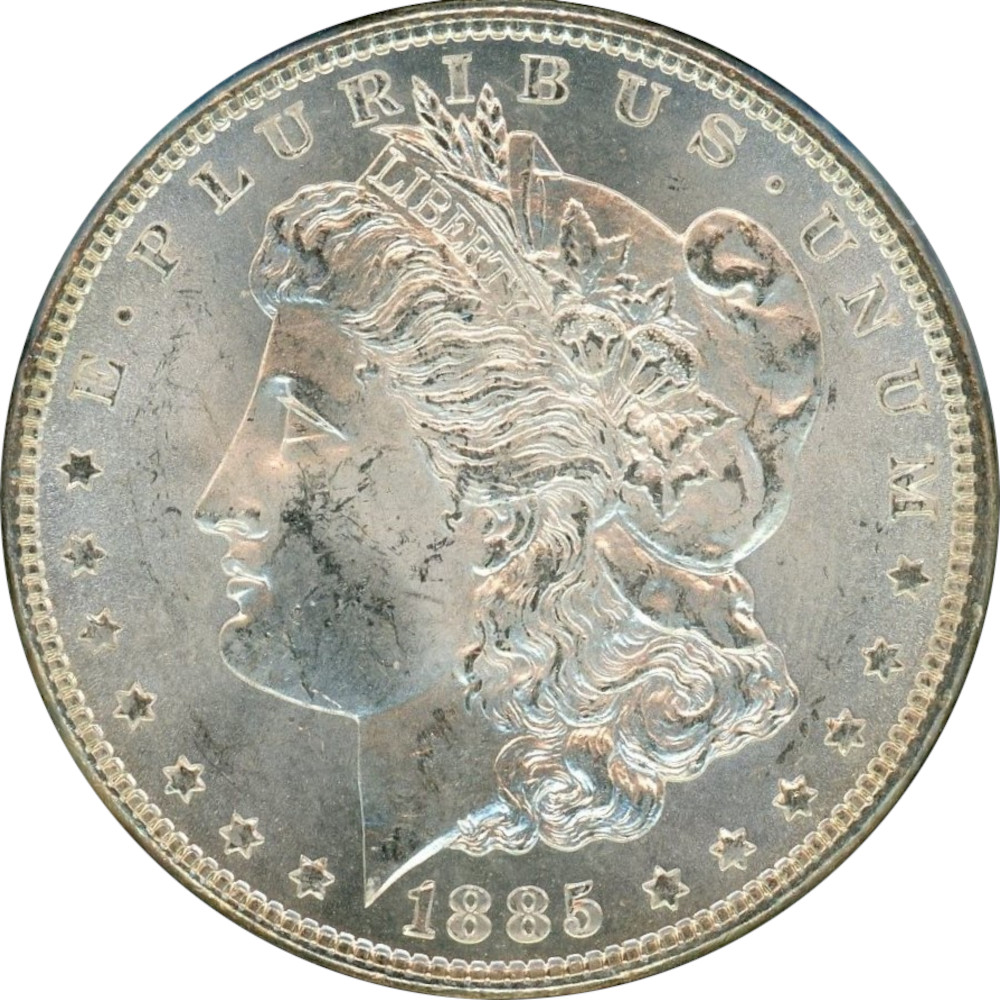 1885-$1-Morgan-Dollar-#8